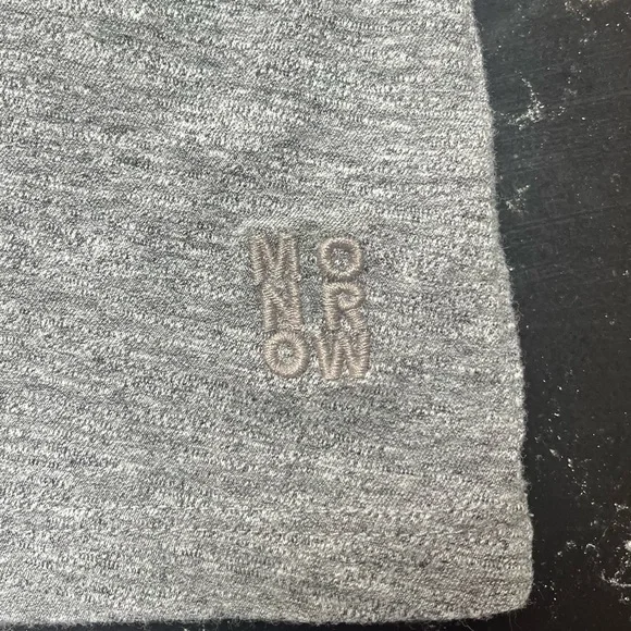 Monrow, Gray, Long Sleeve Tee - Picture 4 of 6